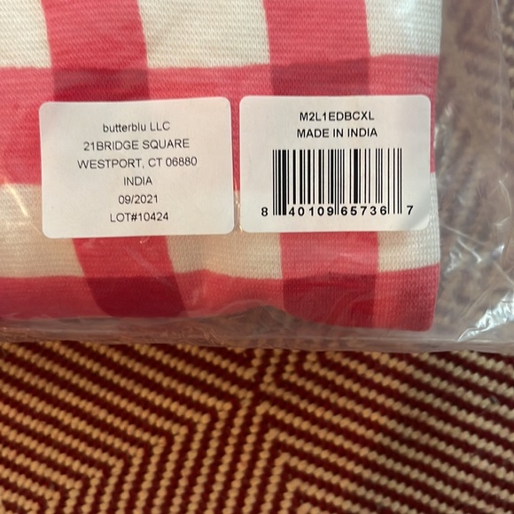 Honest Baby Clothing ADULT PJ Set NWT XL - Picture 3 of 6